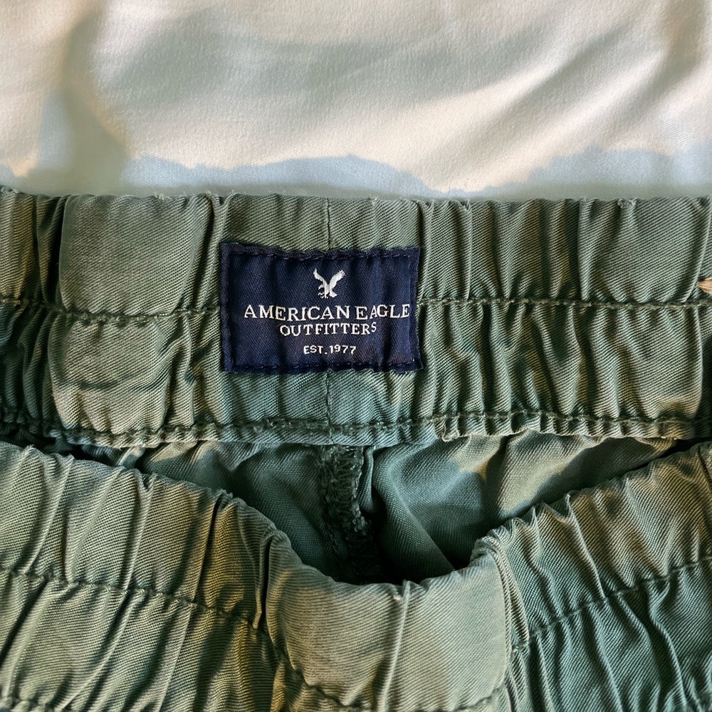 American Eagle Army Green Shorts. Size M.